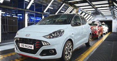 Hyundai Assan car factory, İzmit, northwestern Turkey, June 30, 2020. (Sabah File Photo)