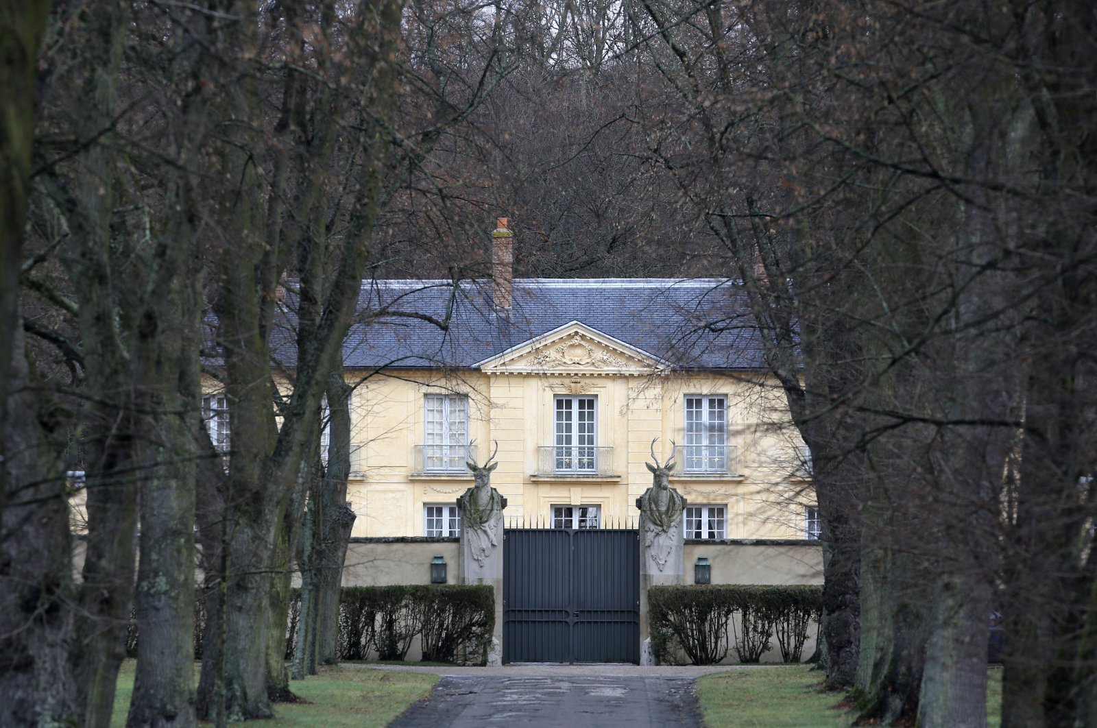 In this file photo, the official residence La Lanterne, is pictured in Versailles, west of Paris on Jan. 19, 2014. (AP Photo)