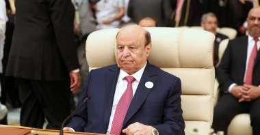Yemeni President Abed Rabbo Mansour Hadi attends the Arab summit in Mecca, Saudi Arabia, May 31, 2019. (Reuters Photo)