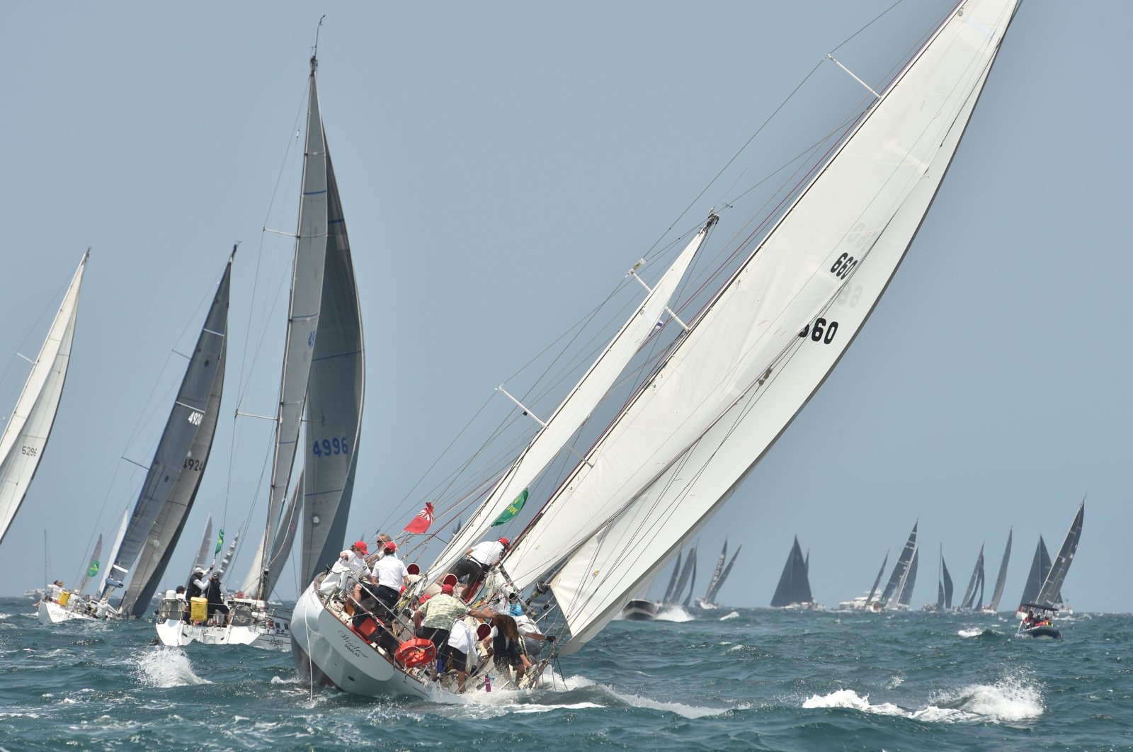yacht race latest