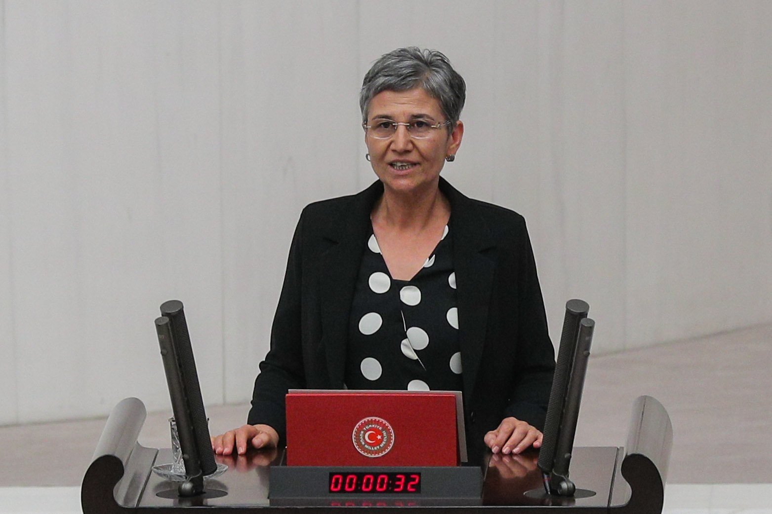 Former pro-PKK Peoples' Democratic Party (HDP) deputy Leyla Güven. (SABAH)