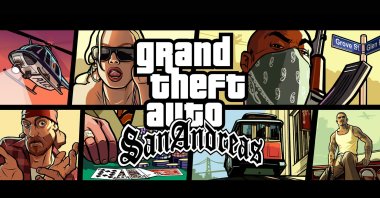 The official poster of the game GTA: San Andreas. (Courtesy of Rockstar Games)