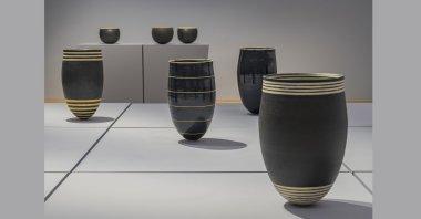 Exhibition view from Alev Ebüzziya Siesbye's " Repetition." (Photo Courtesy of Arter)