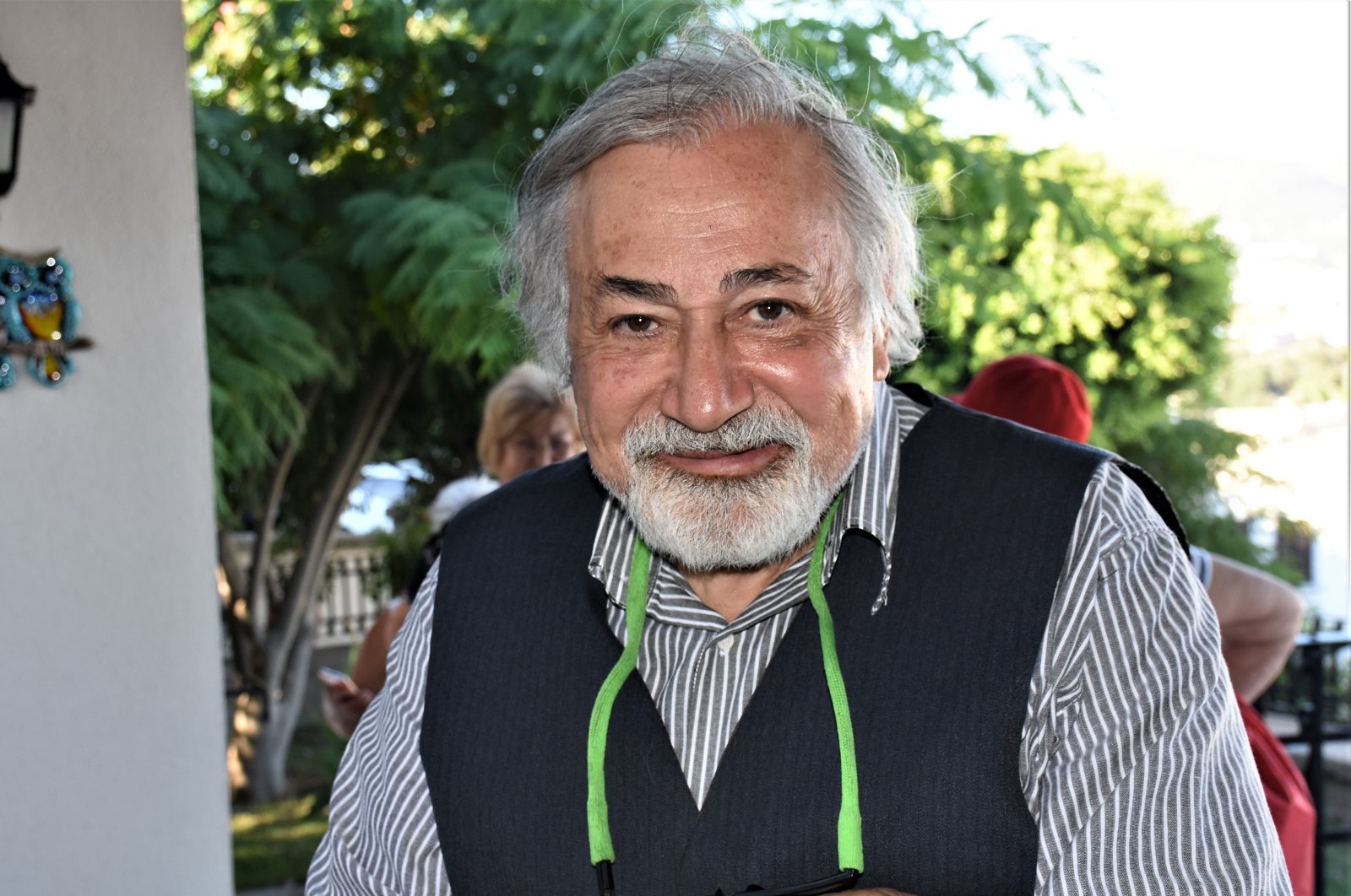Orhan Kural at an event in Muğla, southwestern Turkey, July 26, 2020. (AA Photo)