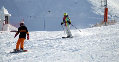 A view from the Palandöken ski center, Dec. 27, 2020. (AA Photo)