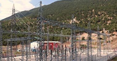 The electricity distribution network, Tokat, central Turkey, May 7, 2020. (AA Photo)