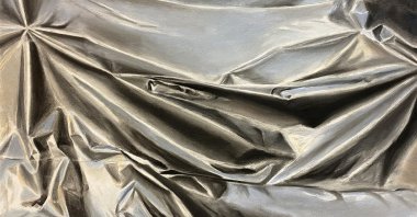 Aslı Işıksal, "Sleep of Reason 2" series, mixed media on canvas, 110 by 100 centimeters, 2020. (Courtesy of KRANK Art Gallery)