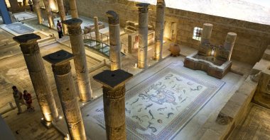 Zeugma Mosaic Museum in Gaziantep can be visited on the virtual museum platform launched by the Culture and Tourism Ministry. (Shutterstock Photo)