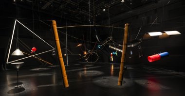 A general view from "Rainforest V (variation 3)" at Arter in Istanbul, Turkey. (Courtesy of Arter)