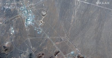 This satellite photo by Maxar Technologies shows the Fordo nuclear site in Iran, Nov. 4, 2020. (Maxar Technologies via AP)