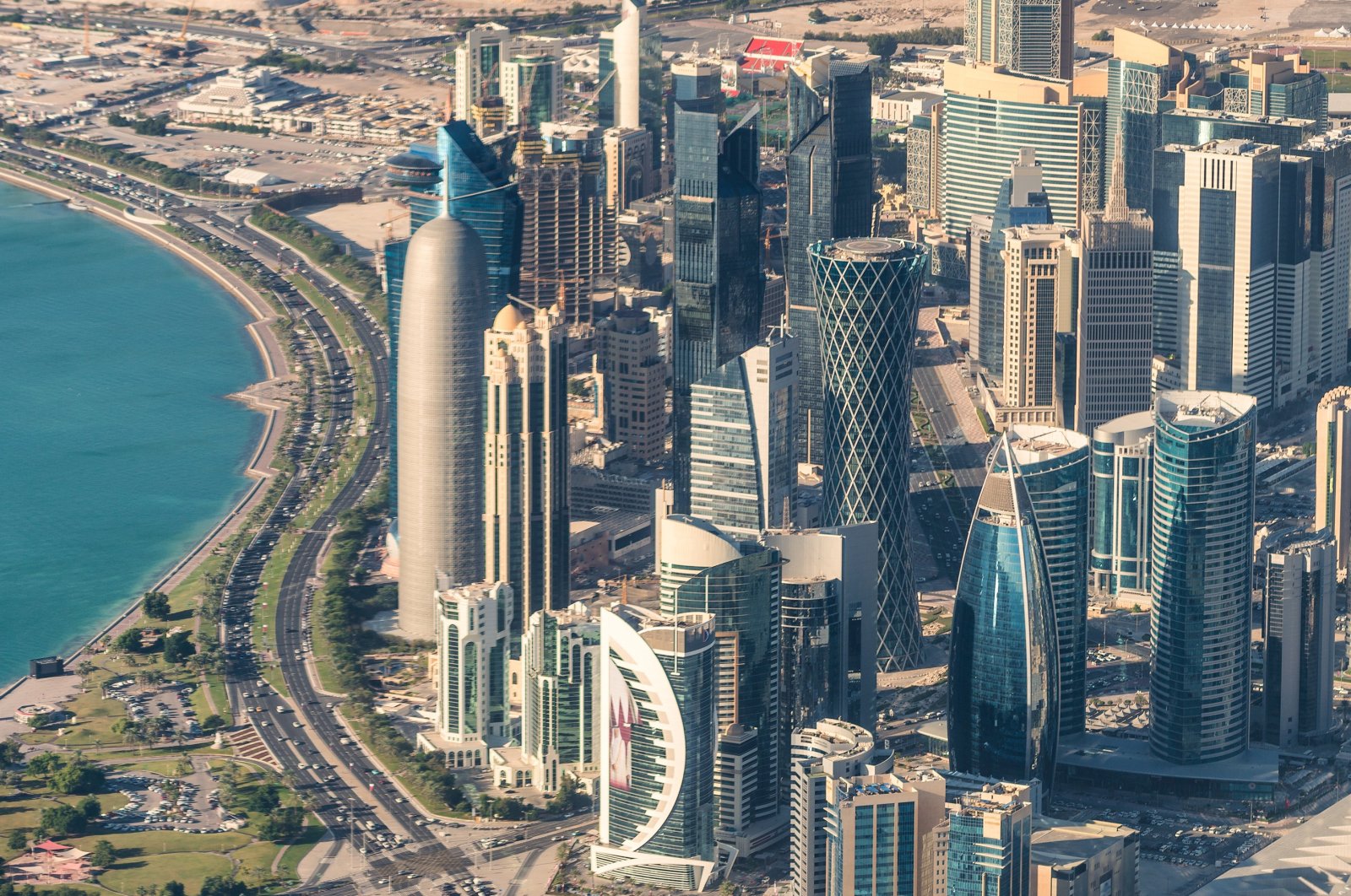 The skyline of Qatari capital Doha.  (Shutterstock Photo)