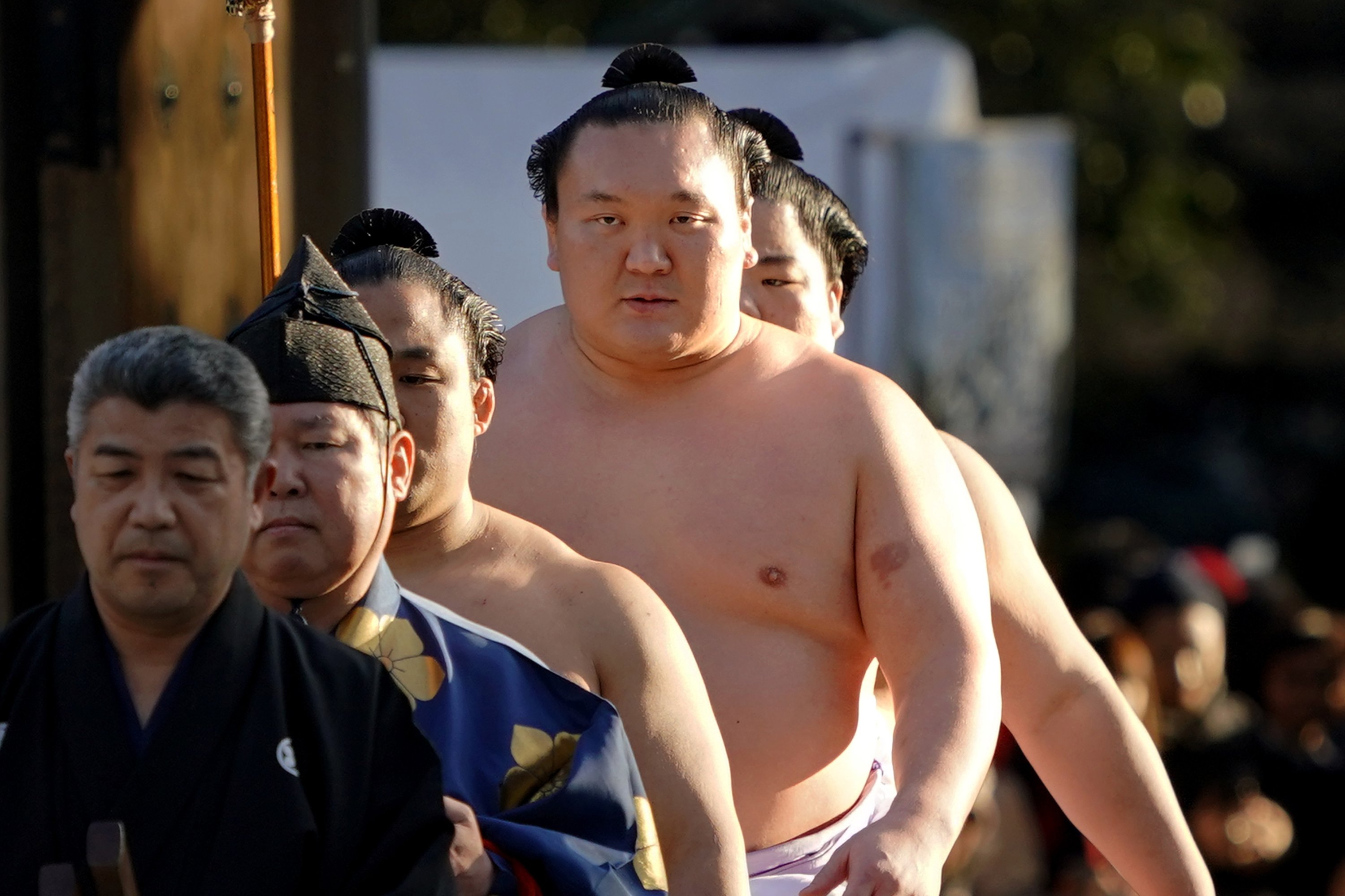 Top-ranked sumo wrestler Hakuho tests positive for COVID-19 | Daily Sabah