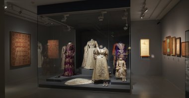 Ottoman-period attire is seen at the “Preserving the Past: A Selection from the Sadberk Hanım Museum” at Meşher, Istanbul.