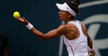 Turkish tennis player Çağla Büyükakçay. (DHA Photo)