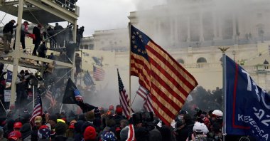 Supporters of U.S. President Donald Trump protest in front of the U.S. Capitol Building in Washington, U.S. January 6, 2021. (Reuters Photo)