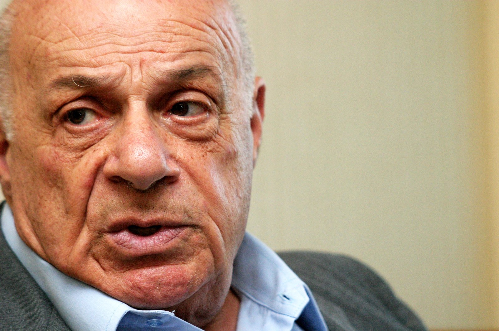 Turkish Cypriot politician and founder of the Turkish Republic of Northern Cyprus (TRNC) Rauf Denktaş is pictured in Istanbul, Turkey, on May 26, 2006. (Shutterstock Photo)