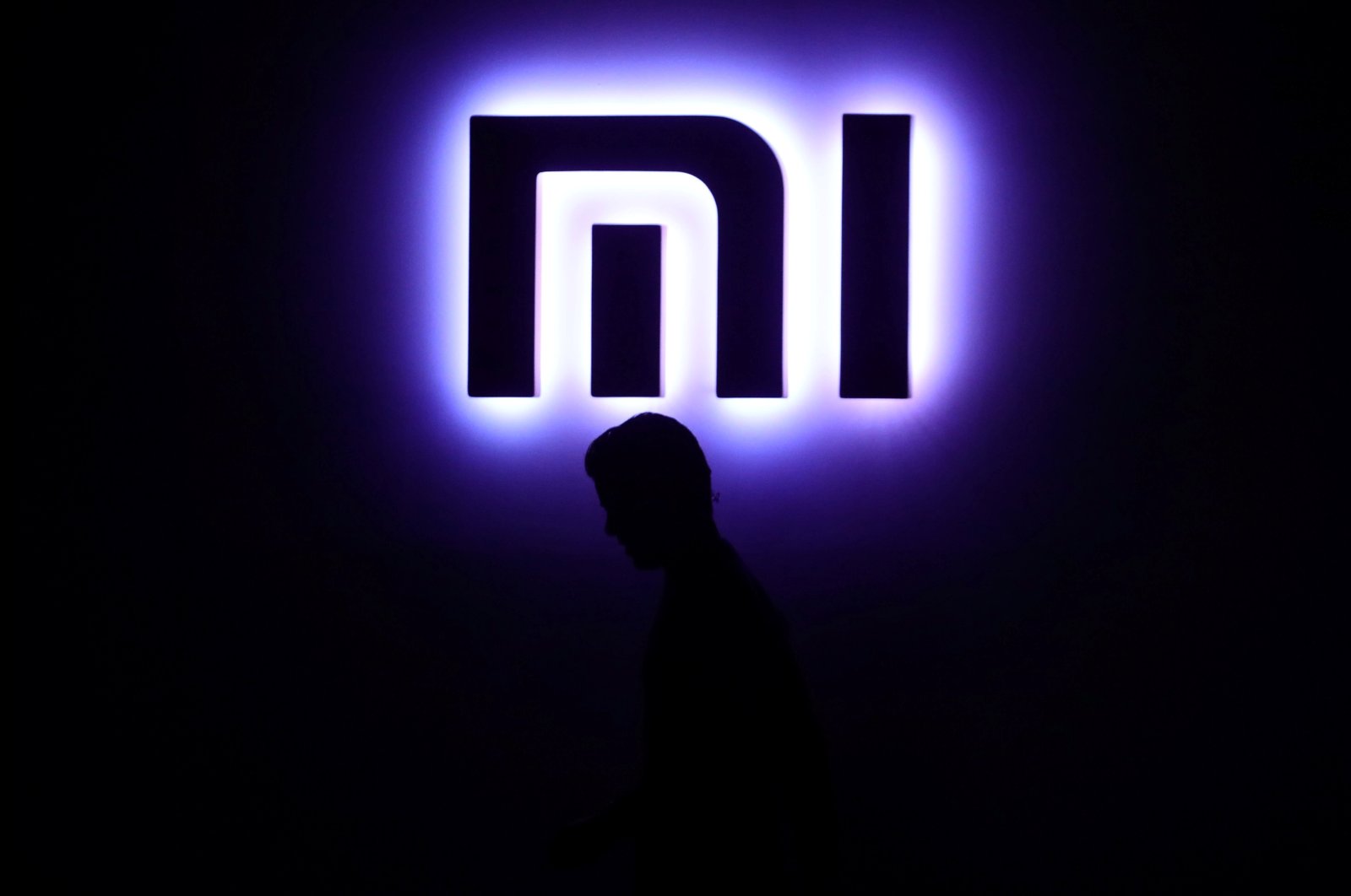 Logo of Xiaomi seen in this file photo dated Jan. 14, 2021. (Reuters Photo)