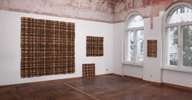 A view of Mathias Hornung's “Defragmentology" exhibition. (Photo Courtesy of Anna Laudel)