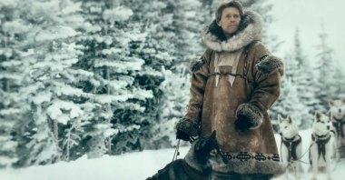Actor Willem Dafoe as Leonhard Seppala in a scene from "Togo."