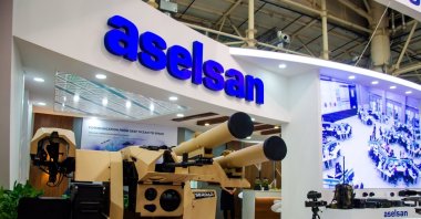 An Aselsan missile launching system on display at a defense fair in Kyiv, Ukraine, Oct. 9, 2019. (Shutterstock Photo)