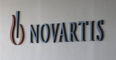 A logo of Swiss pharmaceutical company Novartis in Seoul, South Korea, Aug. 13, 2016. (AP Photo)