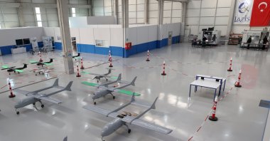 A view inside Lapis Havacılık's factory for UAV manufacturing, in the capital Ankara, Turkey, Jan. 22, 2021. (AA Photo)