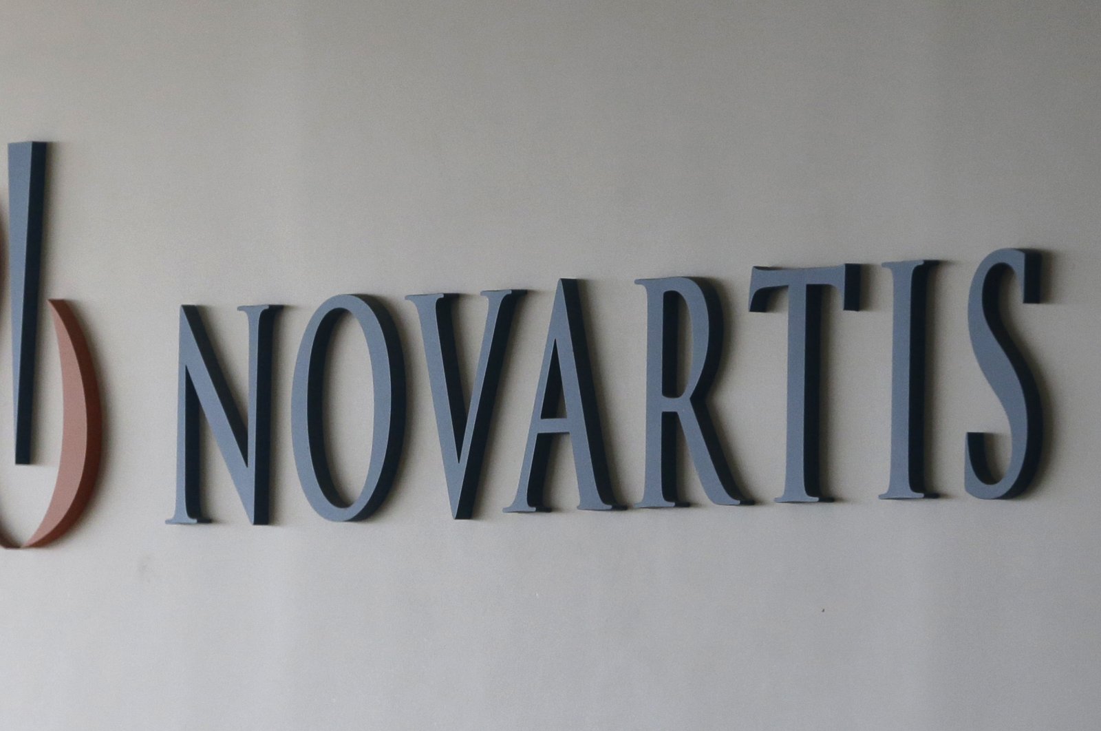 A logo of Swiss pharmaceutical company Novartis in Seoul, South Korea, Aug. 13, 2016. (AP Photo)