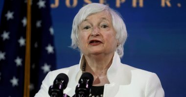 Janet Yellen, U.S. President-elect Joe Biden's nominee to be treasury secretary, speaks as Biden announces nominees and appointees to serve on his economic policy team at his transition headquarters in Wilmington, Delaware, U.S., Dec. 1, 2020. (Reuters Photo)