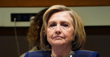 Former U.S. Secretary of State Hillary Clinton speaks at United Nations Headquarters on a panel about including women in the peace process in Afghanistan, in the Manhattan borough of New York City, New York, U.S., March 10, 2020. (Reuters File Photo)