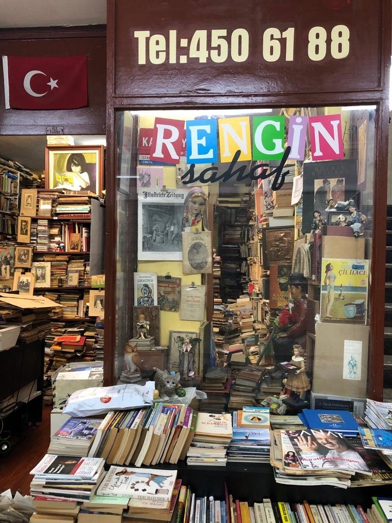 For bookworms with a soft spot for the nostalgia of Turkey's past, Rengin Sahaf delivers in Kadıköy, Istanbul, Turkey. (Photo by Matt Hanson)