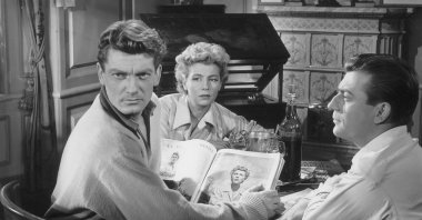 Still shot from “Orphee” (“Orpheus”) by Jean Cocteau.