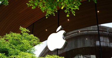 Apple's logo seen on an Apple store building, in Bangkok, Thailand, Dec. 27, 2020. (Shutterstock Photo)