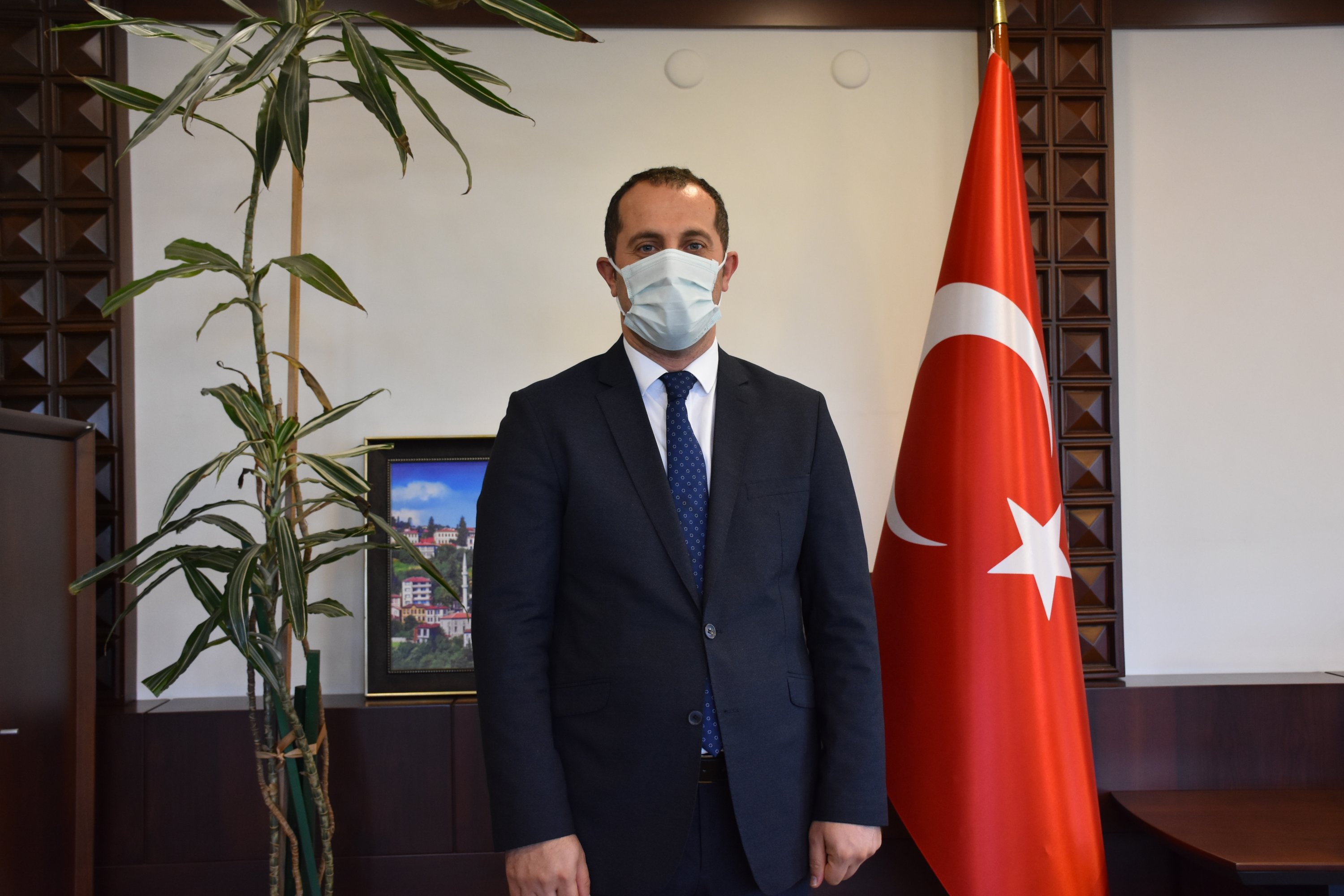 Akçaabat Mayor Osman Nuri Ekim, Trabzon, northeastern Turkey, Jan. 28, 2021. (AA Photo)