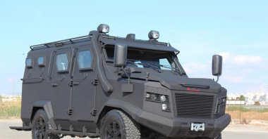 Katmerciler's new armored personnel carrier Khan is seen in this photo provided on Feb. 1, 2021. (Courtesy of Katmerciler)