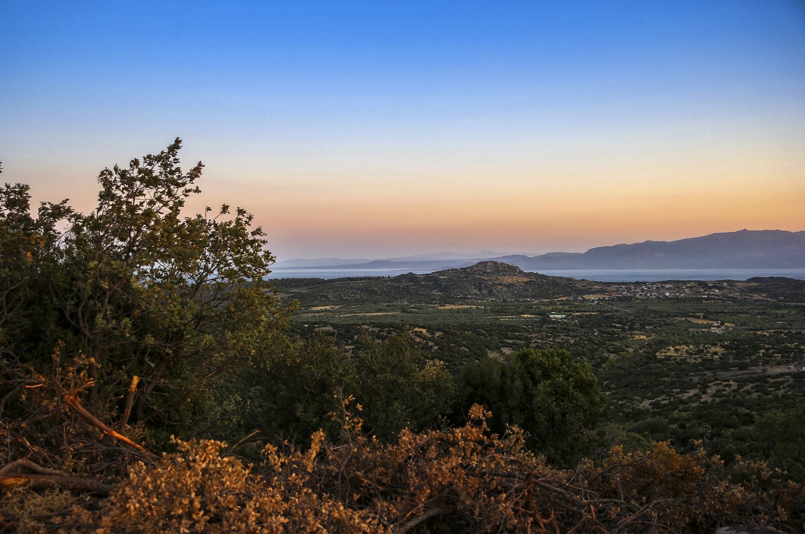 The view villagers will see from their houses at Nefes Assos. (Photo courtesy of Önder Halisdemir/Nefes Assos)