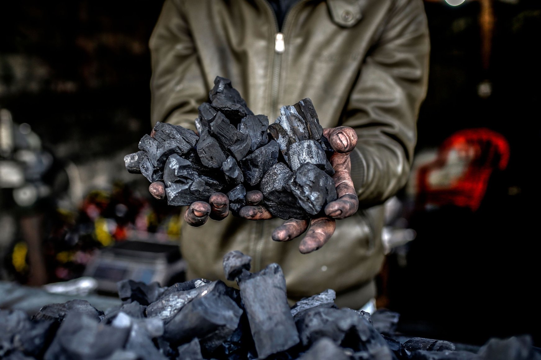 Palestinians in Gaza tirelessly work to make charcoal for ...
