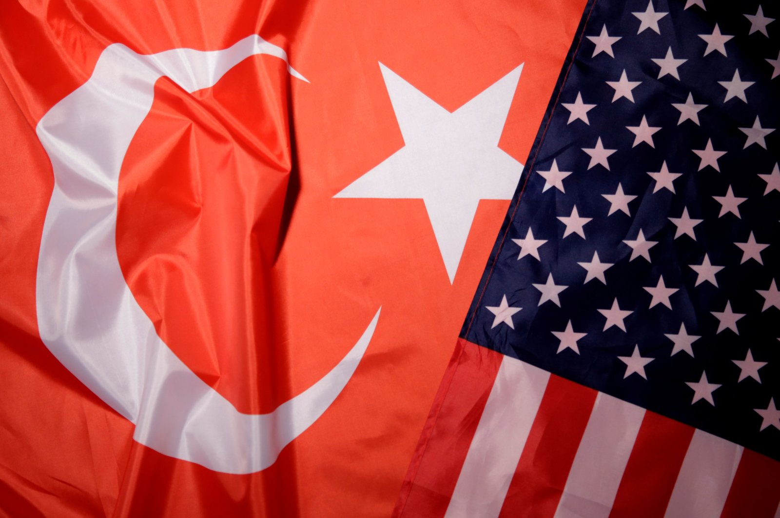 Turkey and U.S. flags are seen in this illustration, Aug. 25, 2018. (Reuters Photo)