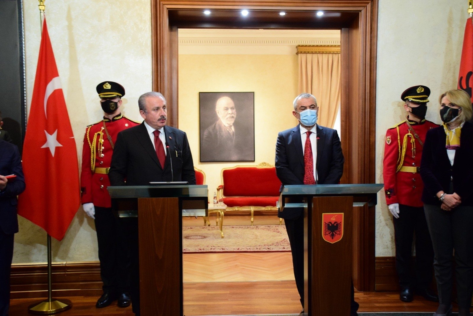 Turkey Won T Let Feto Poison Relations With Albania Speaker Sentop Daily Sabah