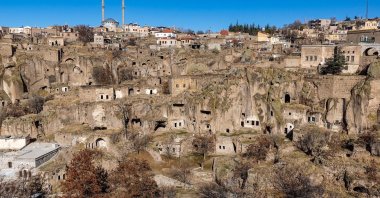 A view of Güzelyurt, aka mini Cappadocia, from the Observation Deck. (Photo by Argun Konuk)