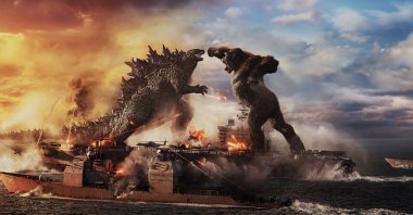 A still shot from "Godzilla vs. Kong."