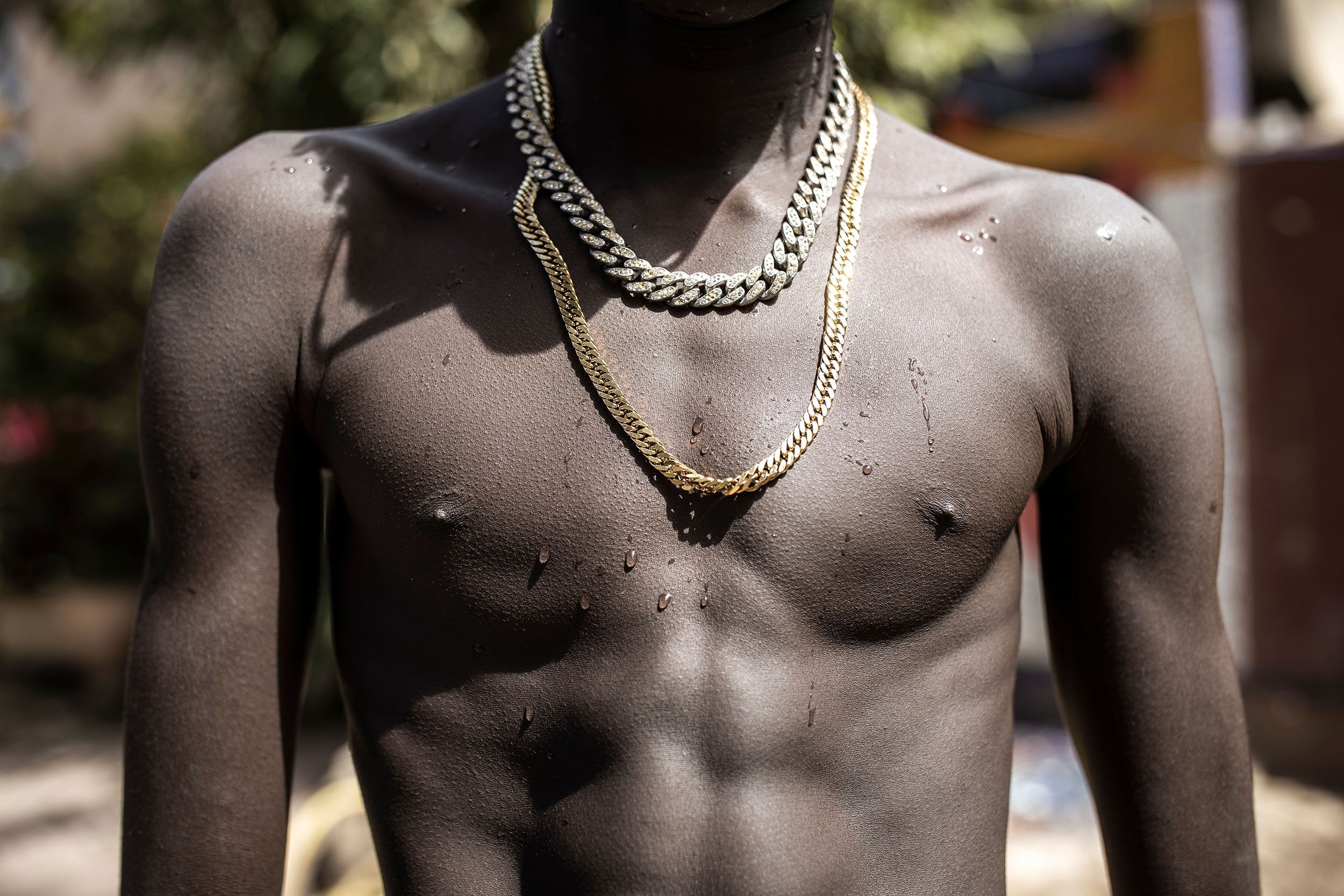 No nude young model in Dakar