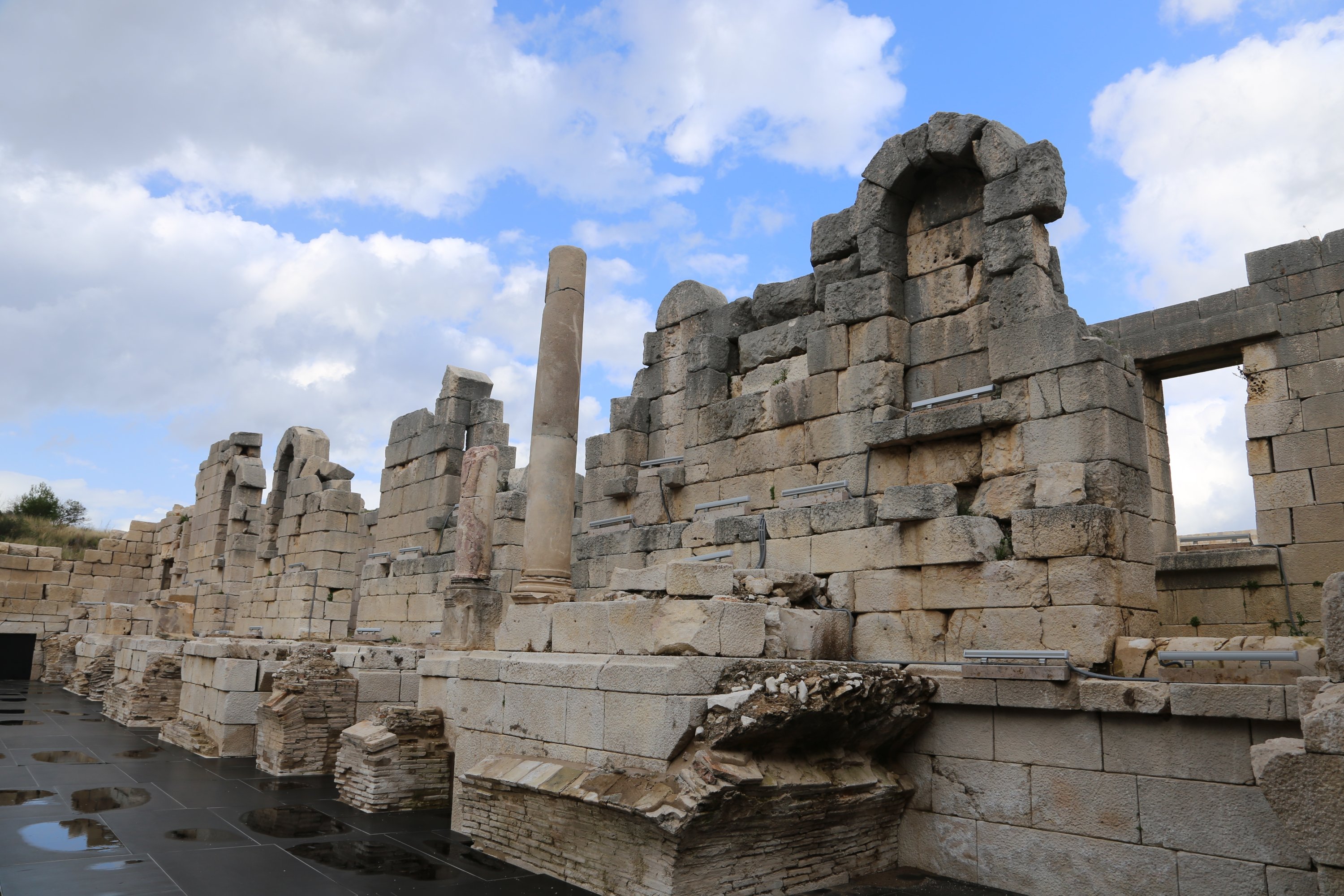 Ancient remains of the city of Patara, Antalya, southwestern Turkey, Feb. 7, 2021. (AA Photo)