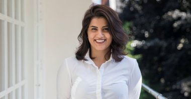 Saudi women's rights activist Loujain al-Hathloul is seen in this undated handout picture. (Reuters Photo)