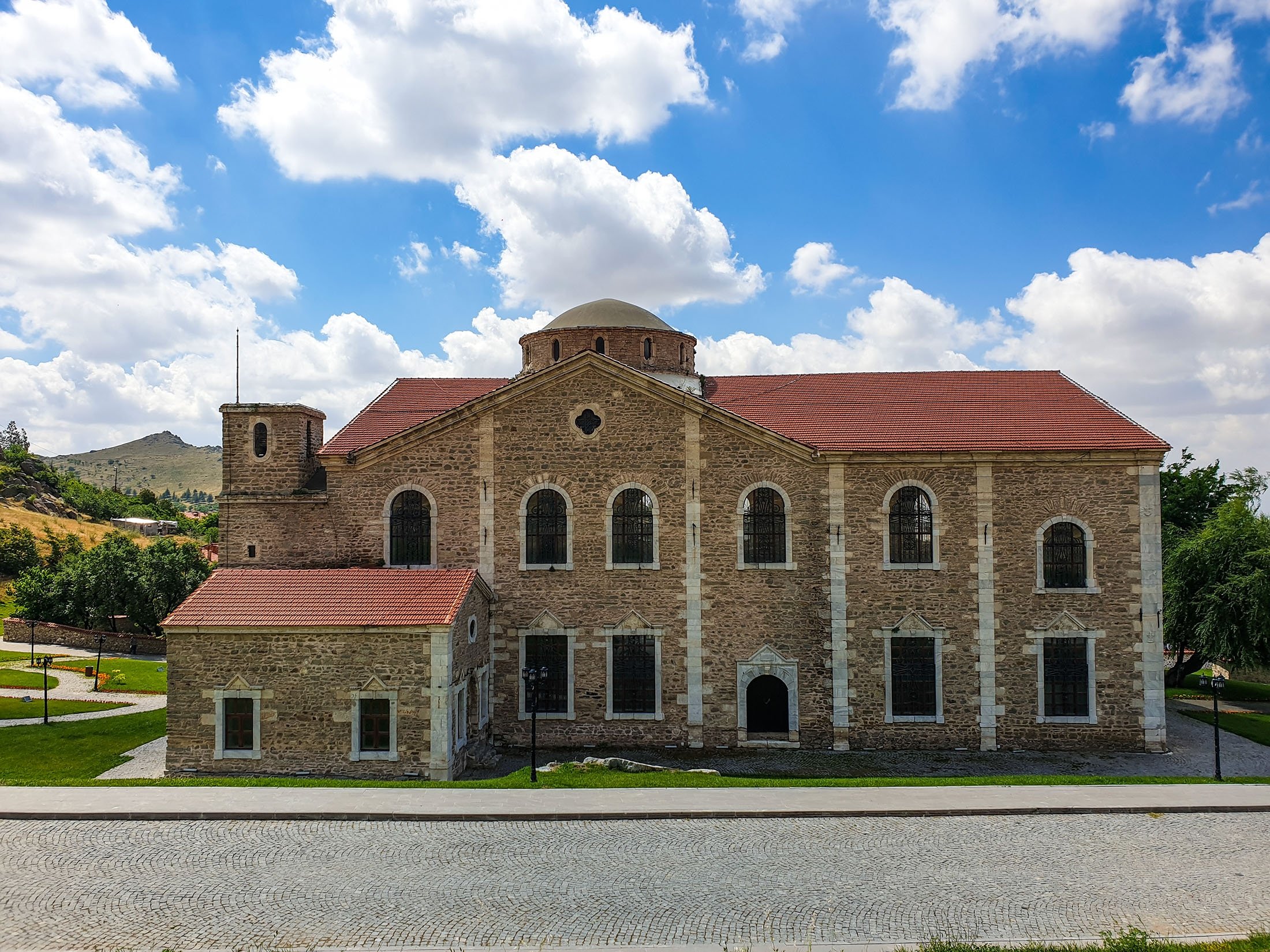 Sivrihisar Armenian Church, Sivrihisar, Eskişehir, central Turkey.  (Photo by Argun Konuk)