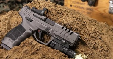 The SAR9X Platinum handgun. (Courtesy of Sarsılmaz)