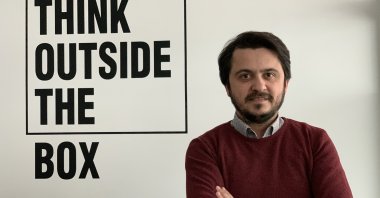 Ekmob CEO Sunay Şener in a photo provided on Feb. 12, 2021. (Courtesy of Ekmob)