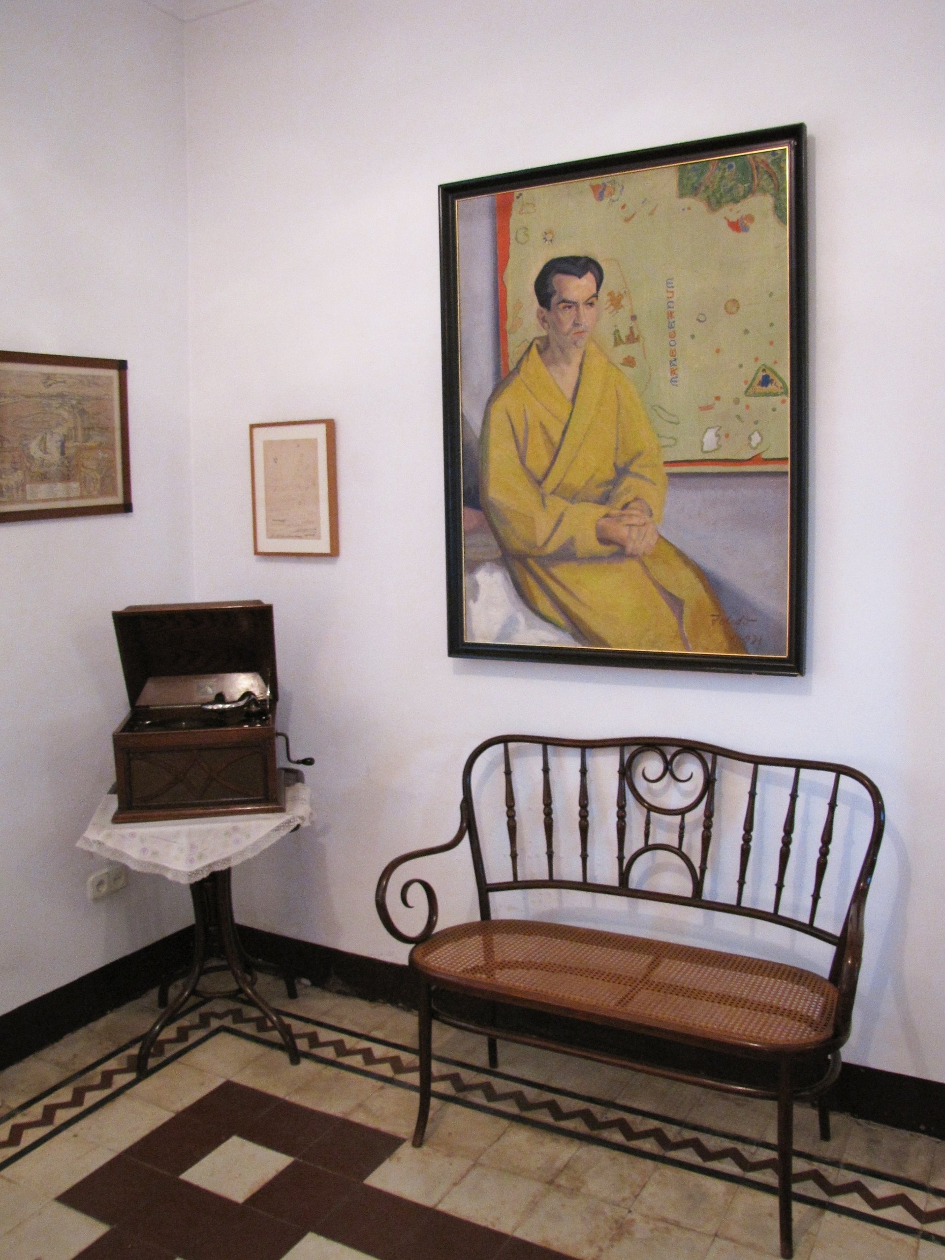 The Huerta de San Vicente, the summer home of Federico García Lorca's family, in Granada. (DPA Photo)