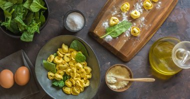 Tortelloni can be made with ricotta, spinach and/or parsley. (Shutterstock Photo)