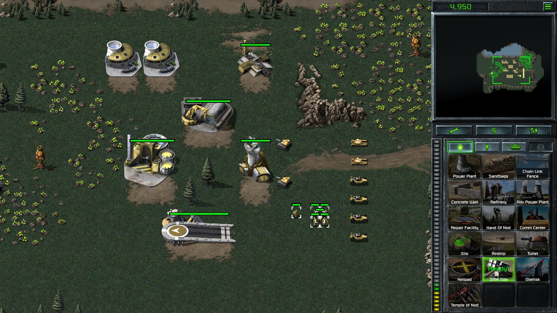 A screenshot from Command & Conquer Remastered video game. (Photo courtesy of Electronic Arts)