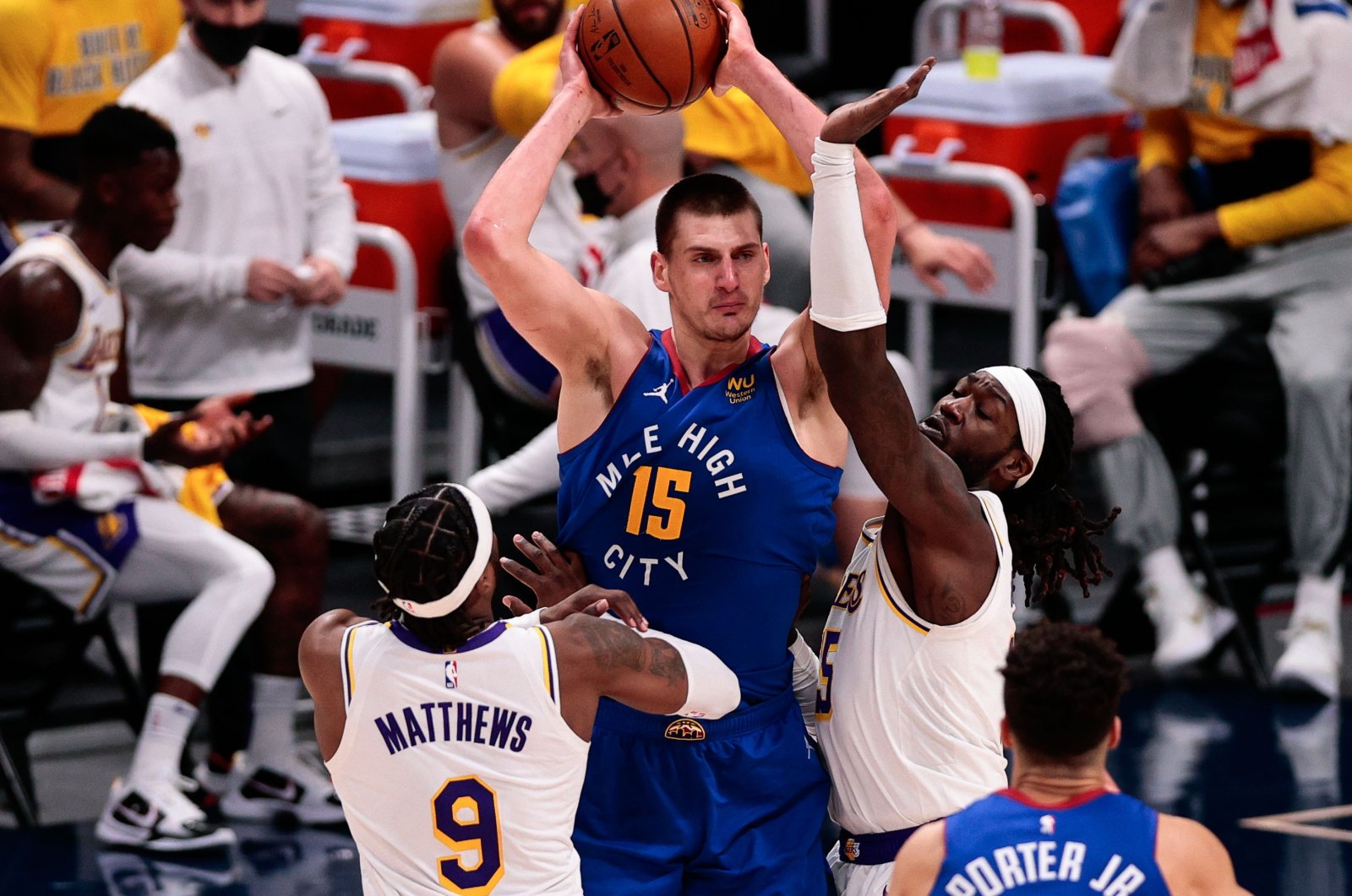 Denver Nuggets Sink Los Angeles Lakers With Jokic Triple Double Daily Sabah